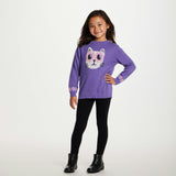 Kids Tunic Length Sweater W/Legging Set
