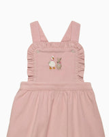 Baby Cord Frilly Duck & Bunny Overalls