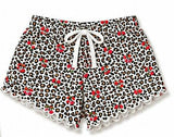 Girls Printed Pointelle Shorts