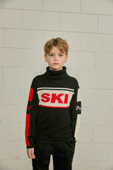 Alpine Ski Sweater in Wool Blend