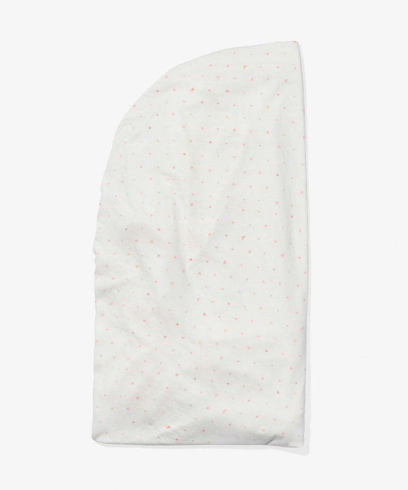 Crib Sheet, Rose Hearts