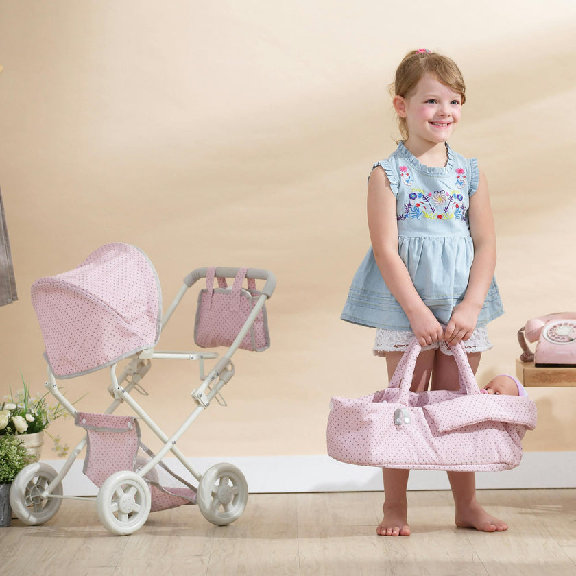 Olivia's Little World Buggy-Style Doll Stroller