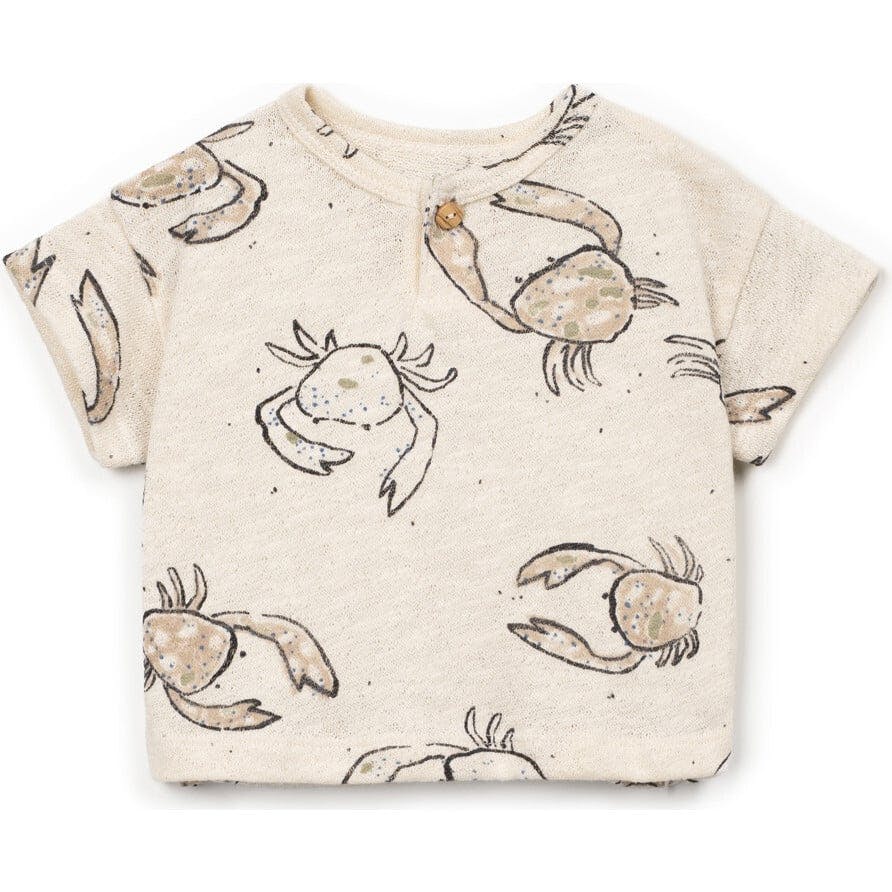 Crab Print Jersey T-Shirt