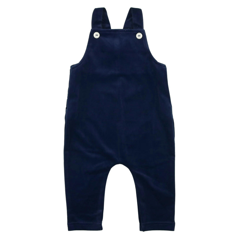 Velvet Butter Shoulder Strap Overalls