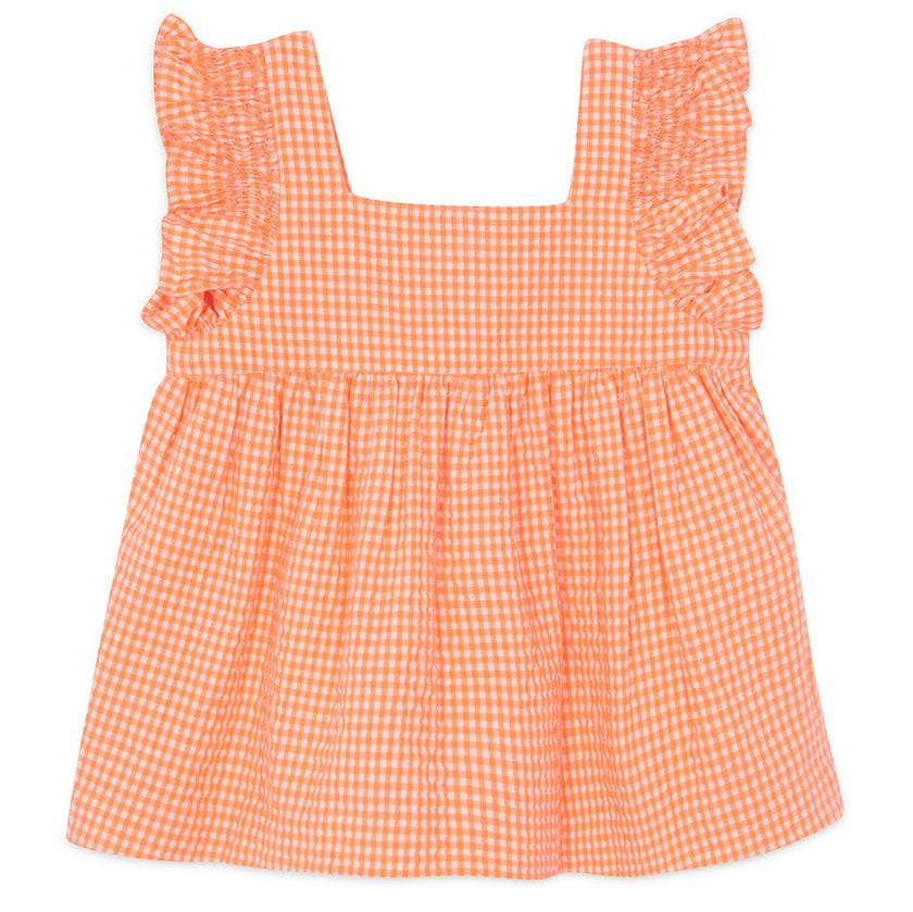 BONTON Nelly Tank Top - Carreau Fluo