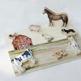 Farm Animals Chunky Wooden Puzzle