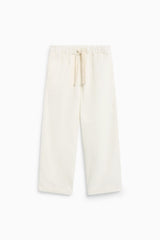 Elio Corduroy Trouser Whisper White