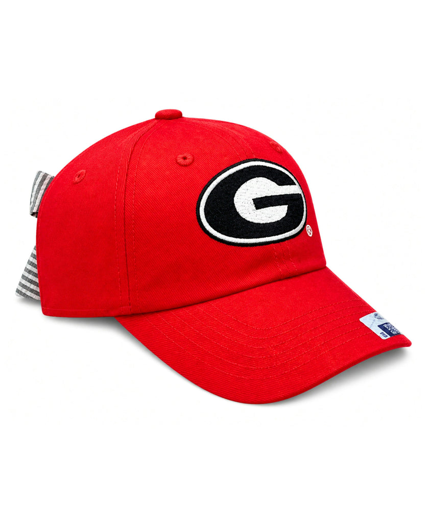 Officially Licensed Georgia Bulldogs Bow Baseball Hat (Youth)