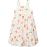 Tulip Print Maxi Dress