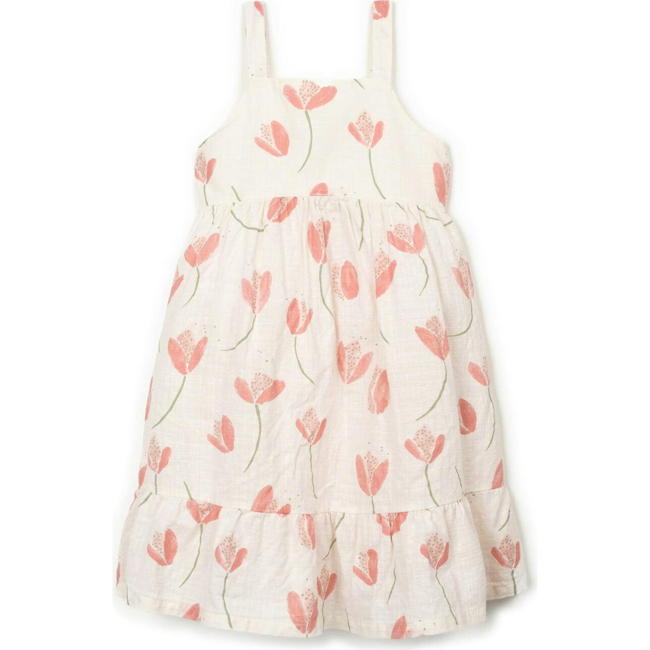 Tulip Print Maxi Dress