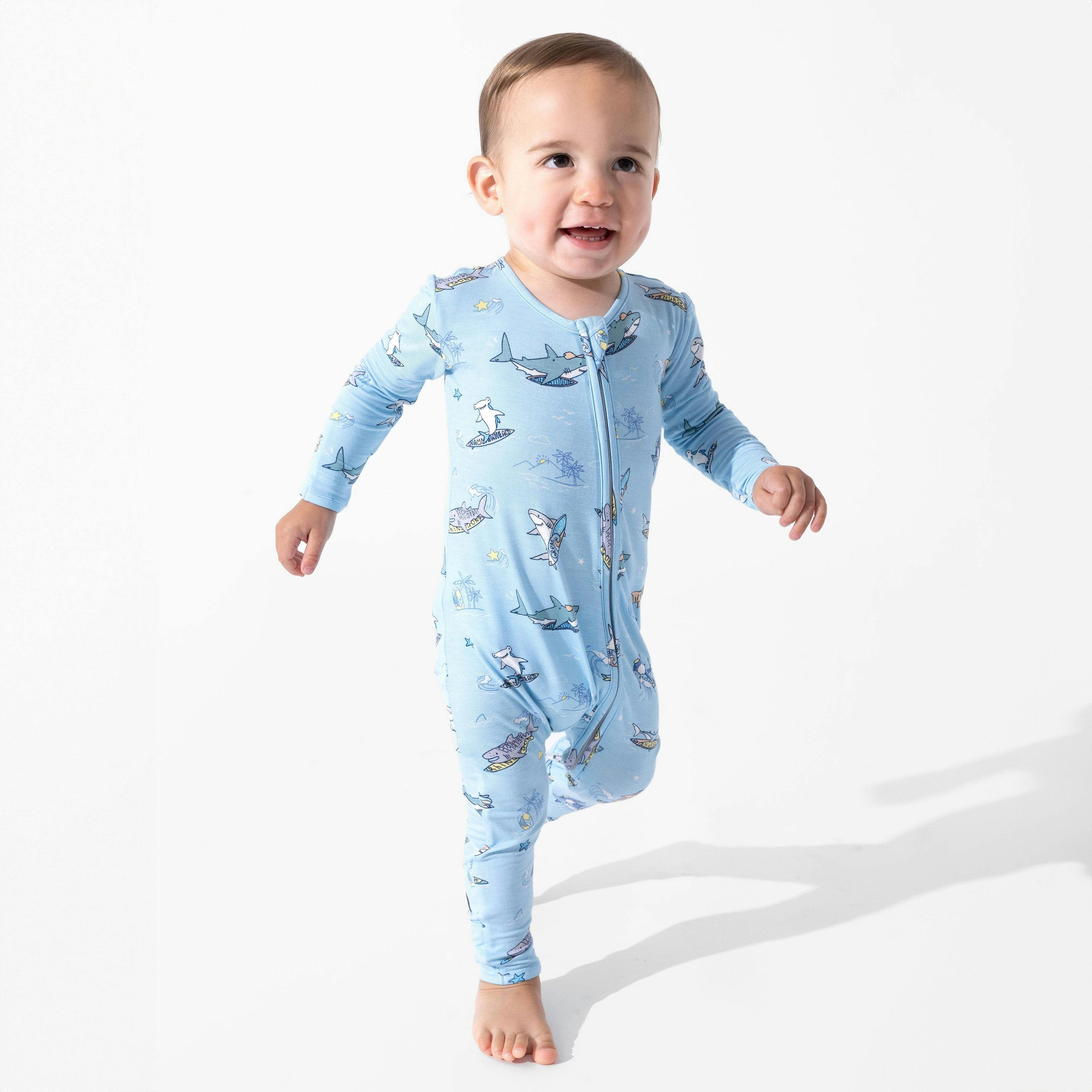 School Bamboo Convertible Footie