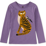 & Magpie Graphic Tee, Purple