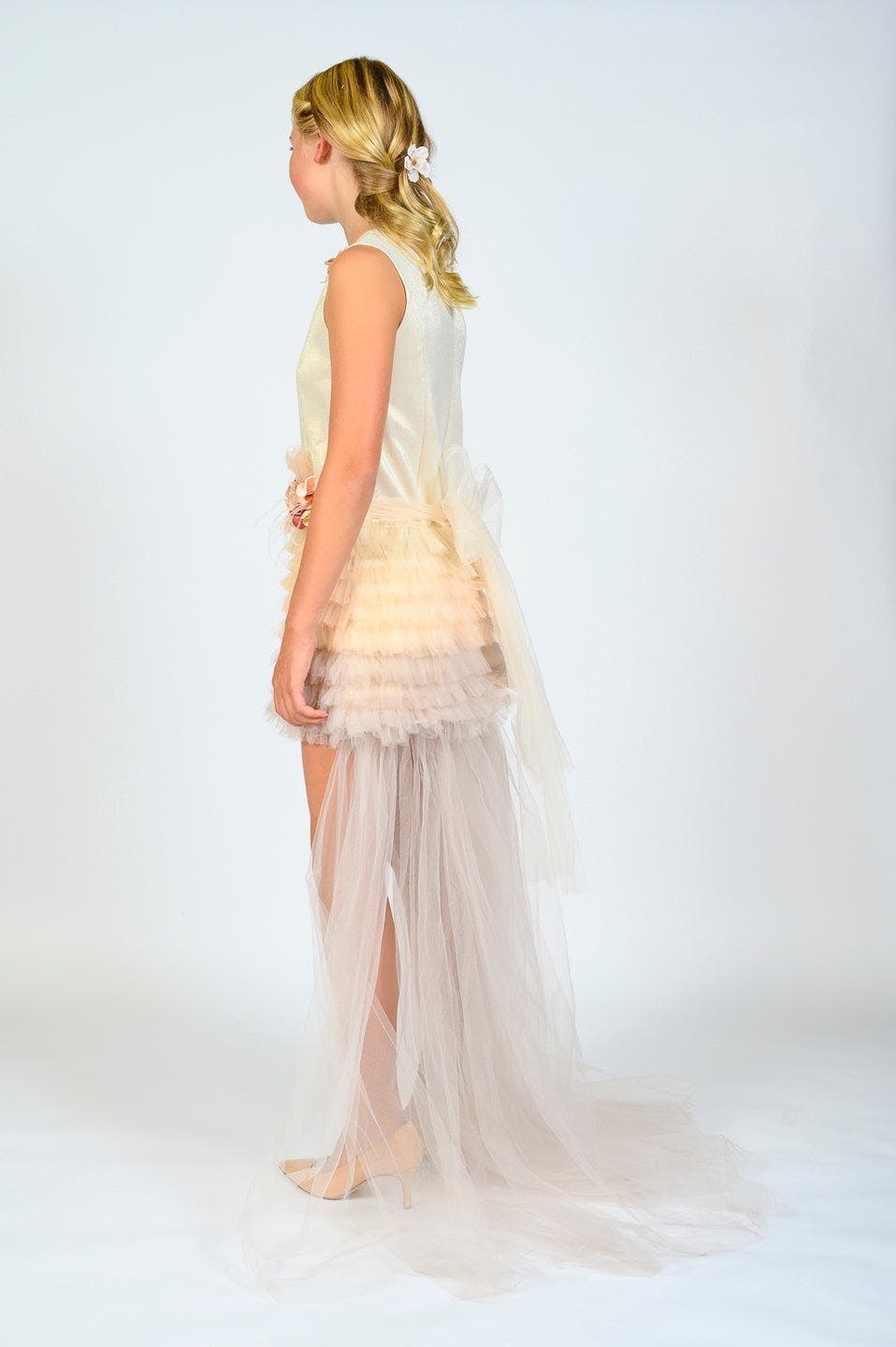 Champagne Euclid Dress
