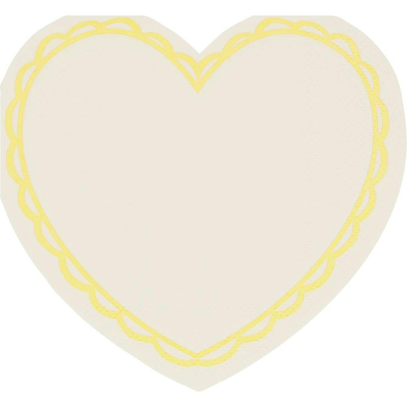 Pastel Heart Small Napkins