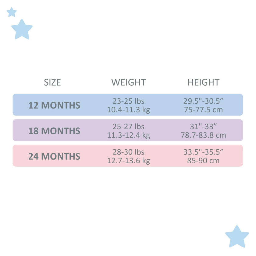 CRUZ Snug Fit Footed Sleeper