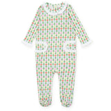 Lucy Girls' Romper - Tree Topper Bows