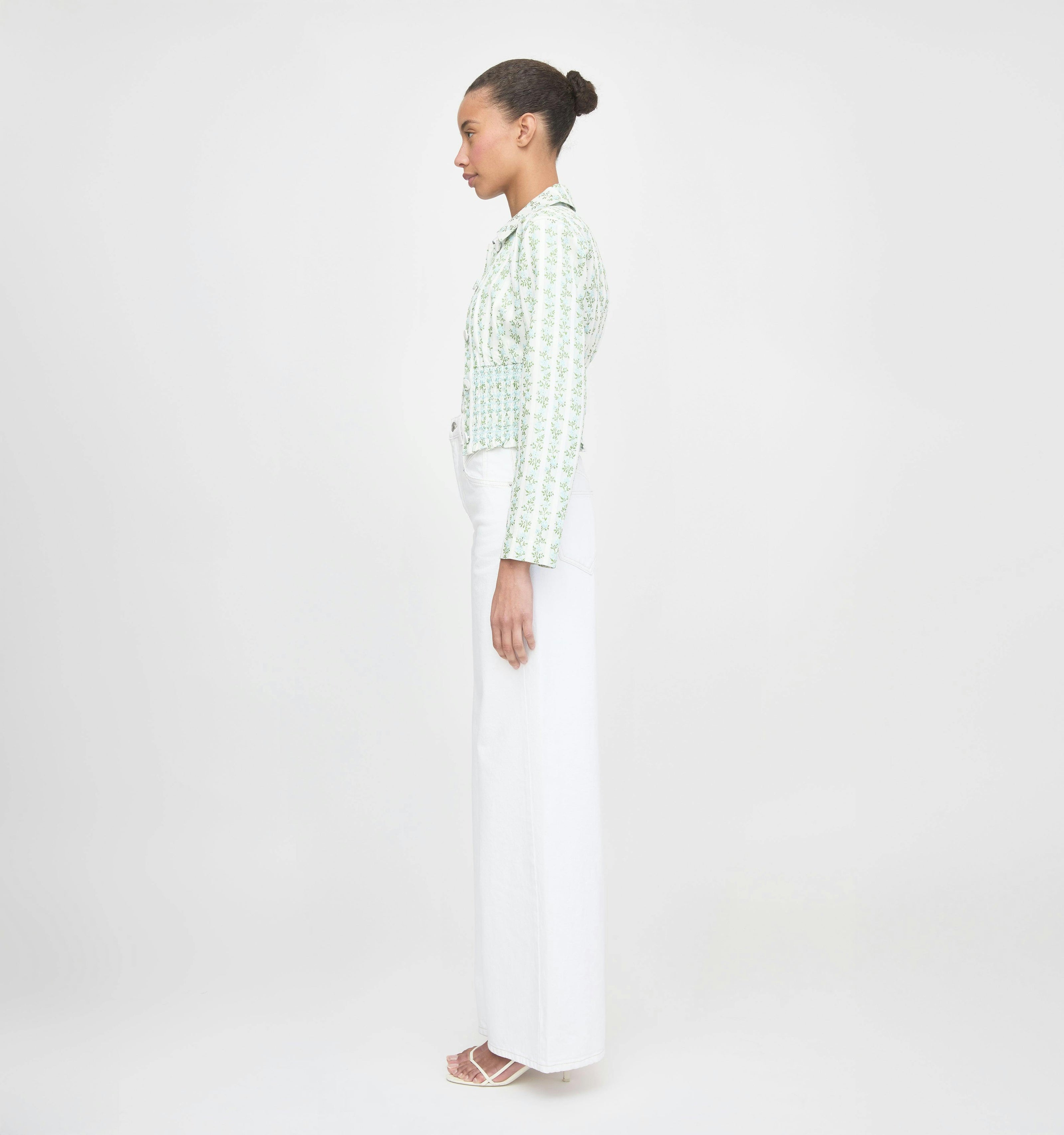 The Hunter Jacket - Brocade Vine Stripe