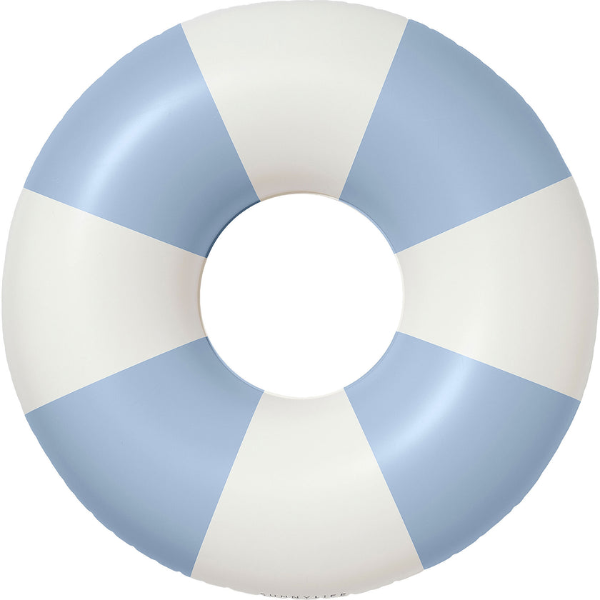 Tube Pool Ring: La Mer Med Blue Stripe