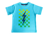 Kids Tee - Gradient Check Bolt