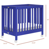 Origami Rolling Feet Mini Crib
