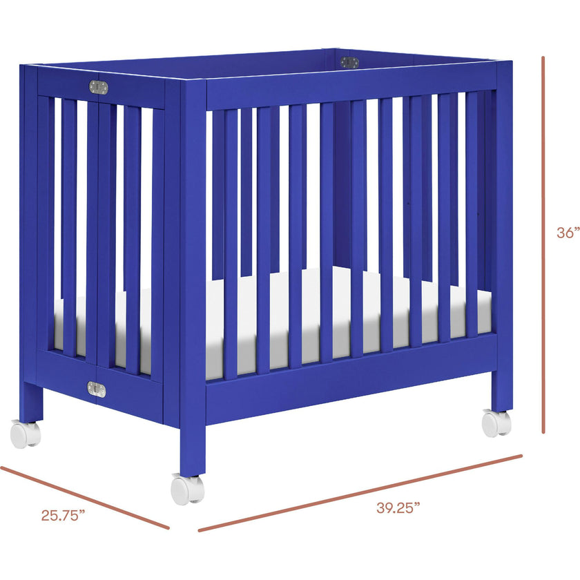 Origami Rolling Feet Mini Crib