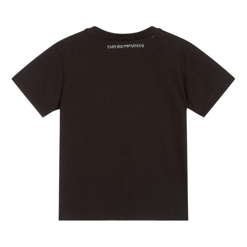 Black Sequin Logo T-shirt