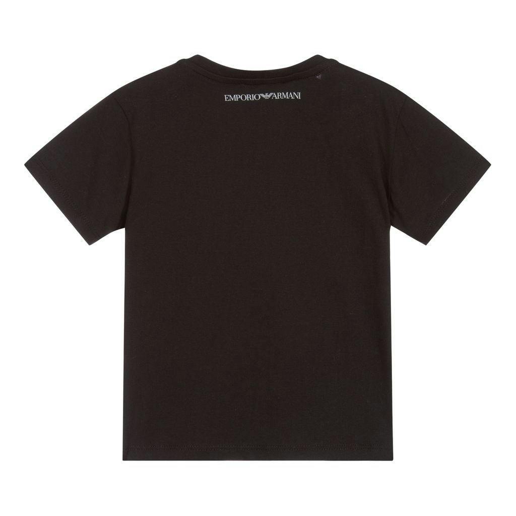 Black Sequin Logo T-shirt