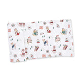 Winter Sports Dogs Pink - Swaddle Blanket