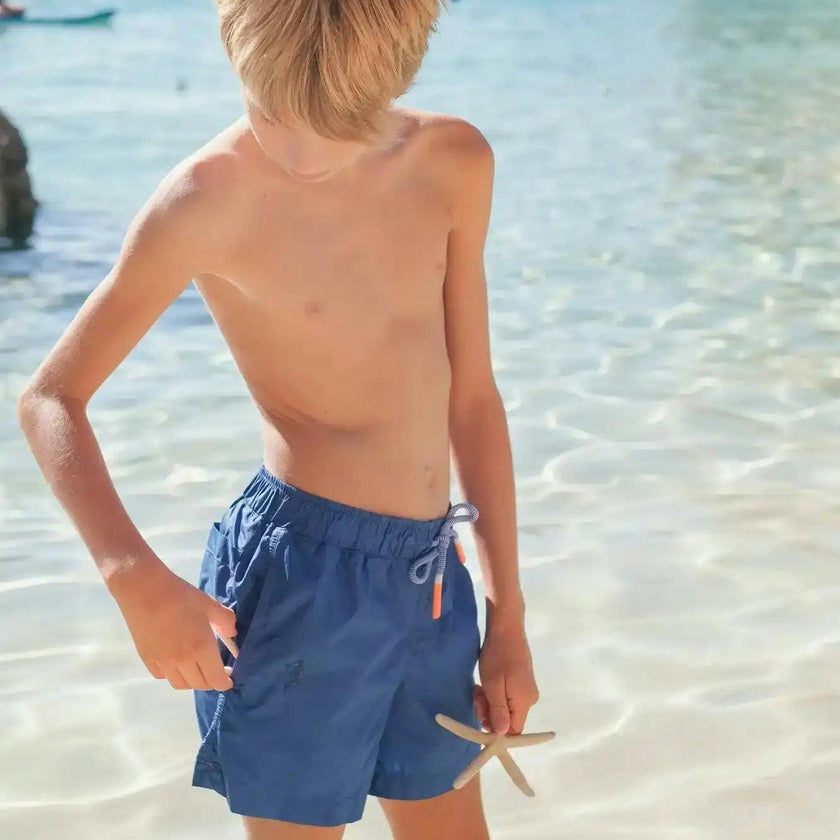 Boys' swim shorts, indigo | CAPRI