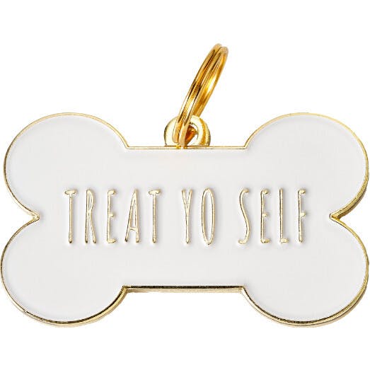 Treat Yo Self Pet ID Tag