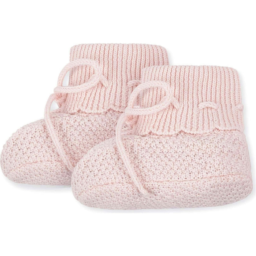 Organic Sweater Bonnet and Bootie 2-Piece Set