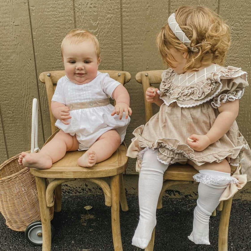 Ashton Linen Romper