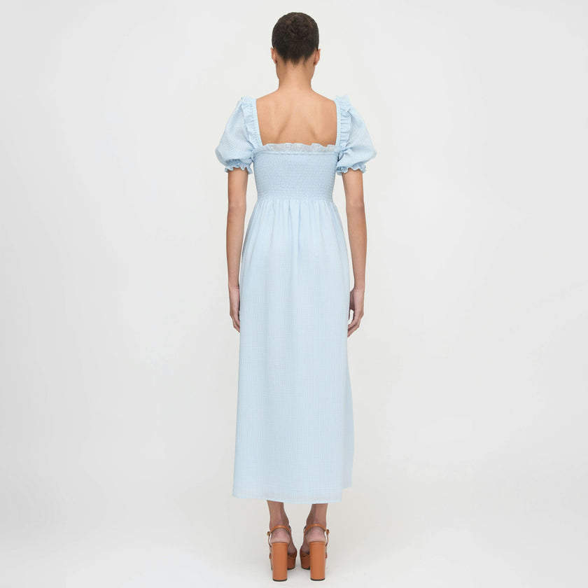 The Scarlett Nap Dress - Pale Blue