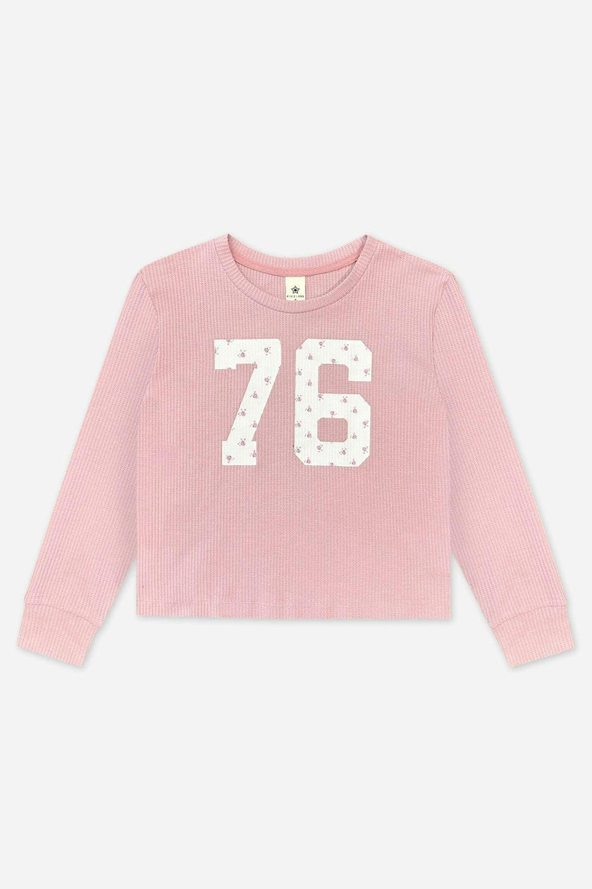 Waffle Long Sleeve Easy Tee