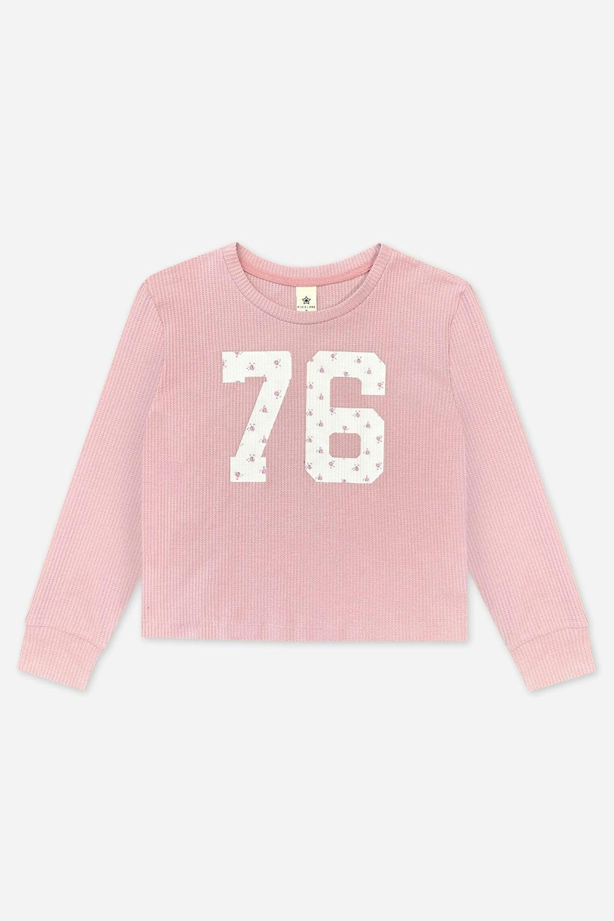 Waffle Long Sleeve Easy Tee