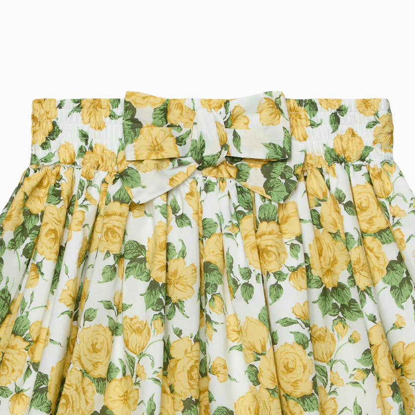 Carline Rose Skirt in Yellow
