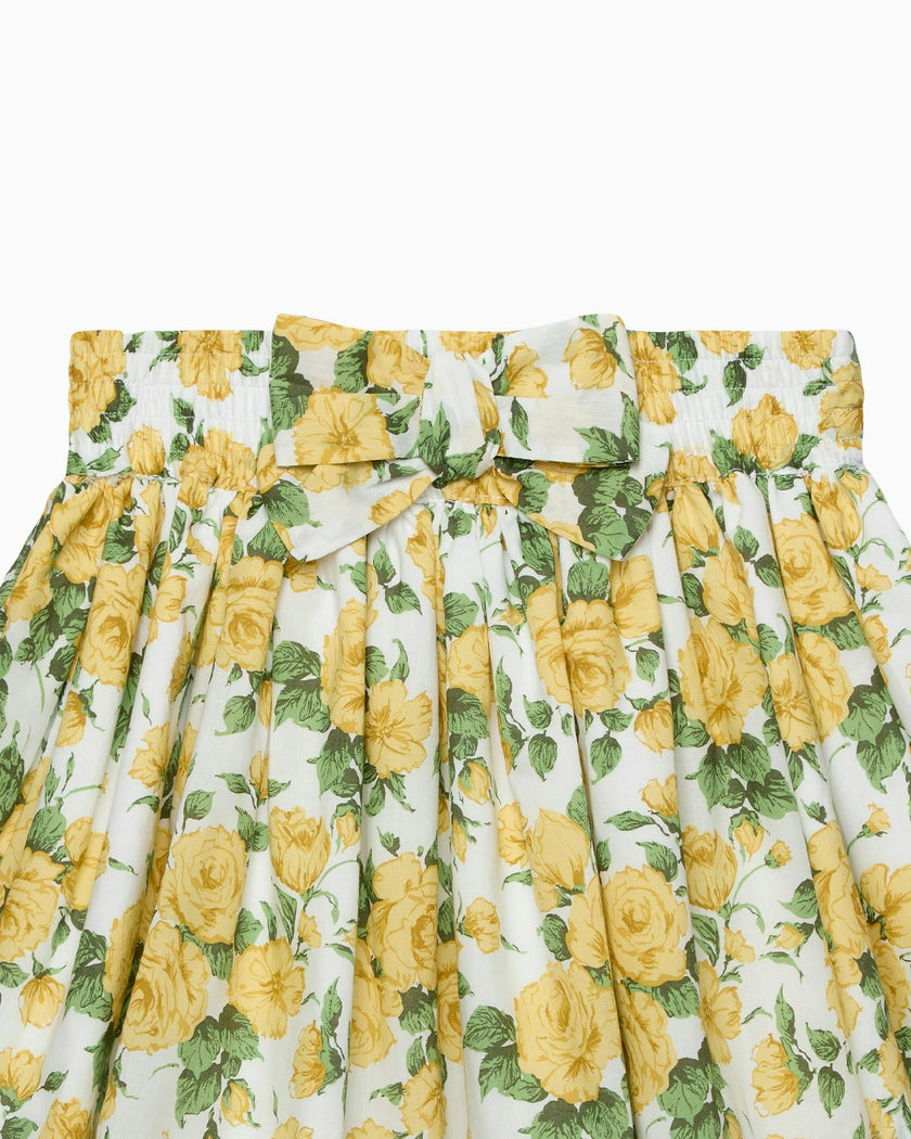 Carline Rose Skirt in Yellow