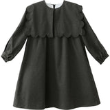 Melody dress (khaki/charcoal)