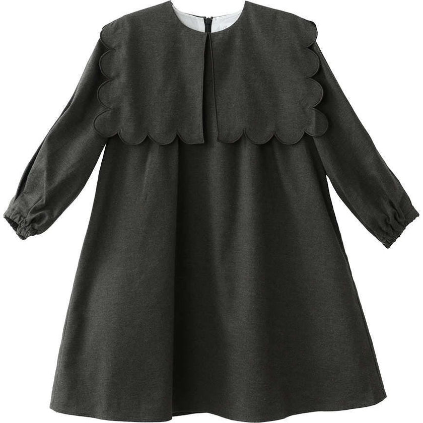 Melody dress (khaki/charcoal)