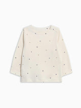 Ryle Snap Shoulder Top - Star Polka