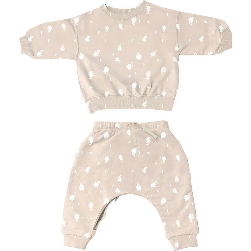 Fleece Jogsuit, Tan