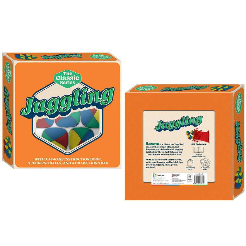 Hinkler: Retro Box - Learn Juggling