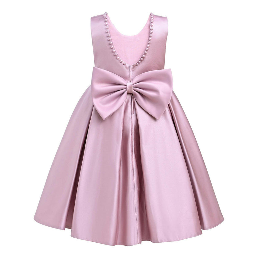 Pink Hampton Double Bow Dress