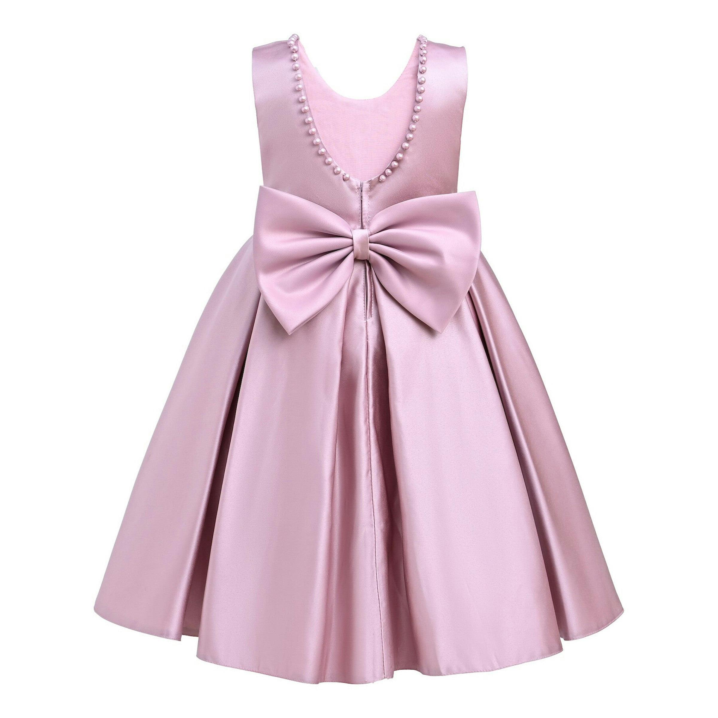 Pink Hampton Double Bow Dress