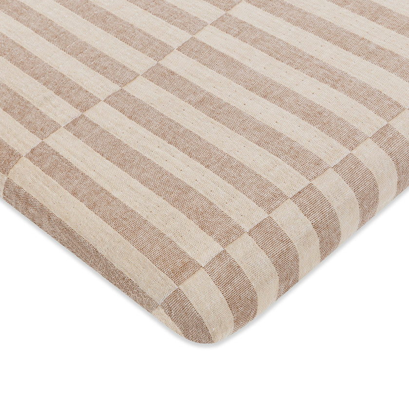 Babyletto All-Stages Midi Crib Sheet in GOTS Certified Organic Muslin Cotton