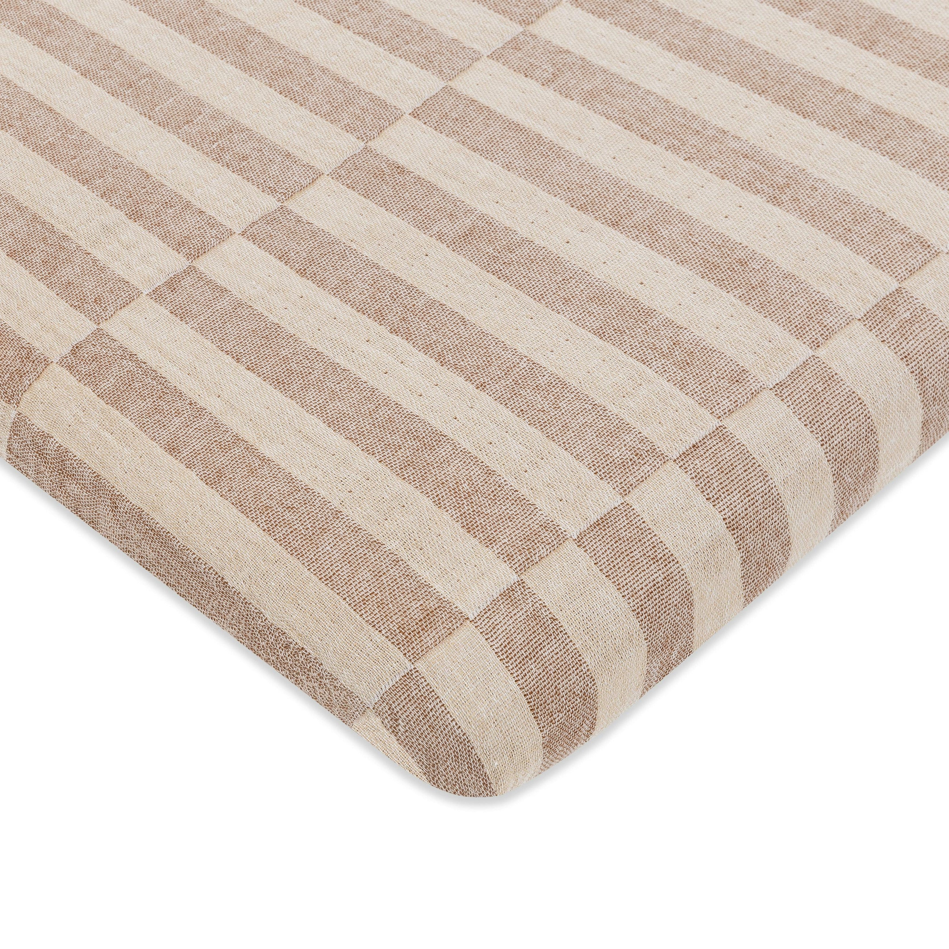 Babyletto All-Stages Midi Crib Sheet in GOTS Certified Organic Muslin Cotton