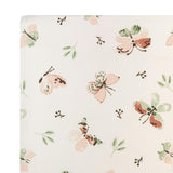 Parker Butterfly Cotton Fitted Crib Sheet