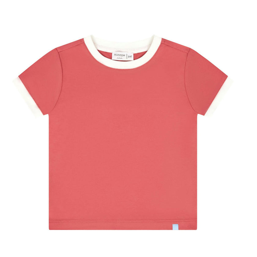 unisex sailor red ringer tee