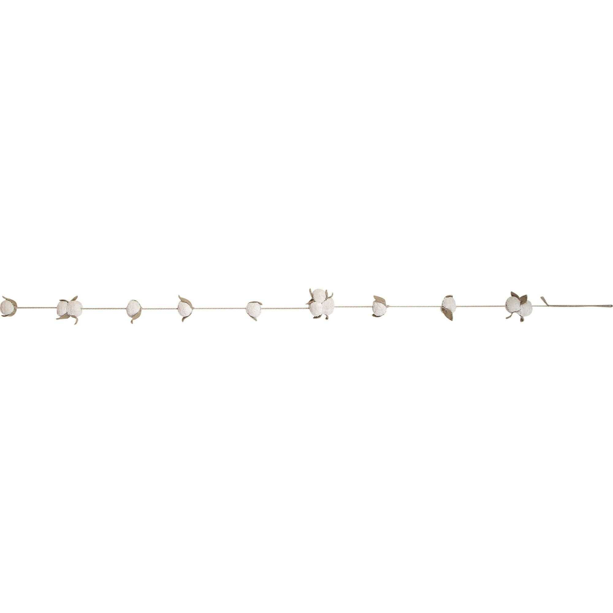Cotton Ball Garland