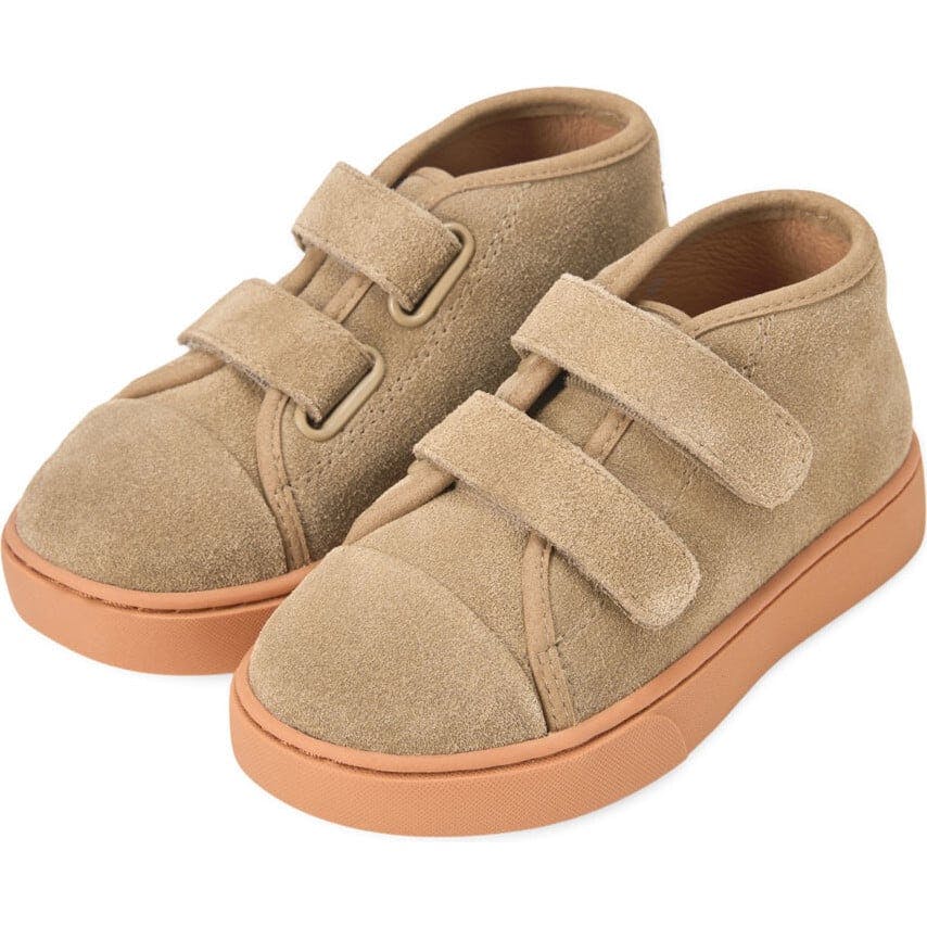 Robby Suede 2-Velcro Strap High Sneakers